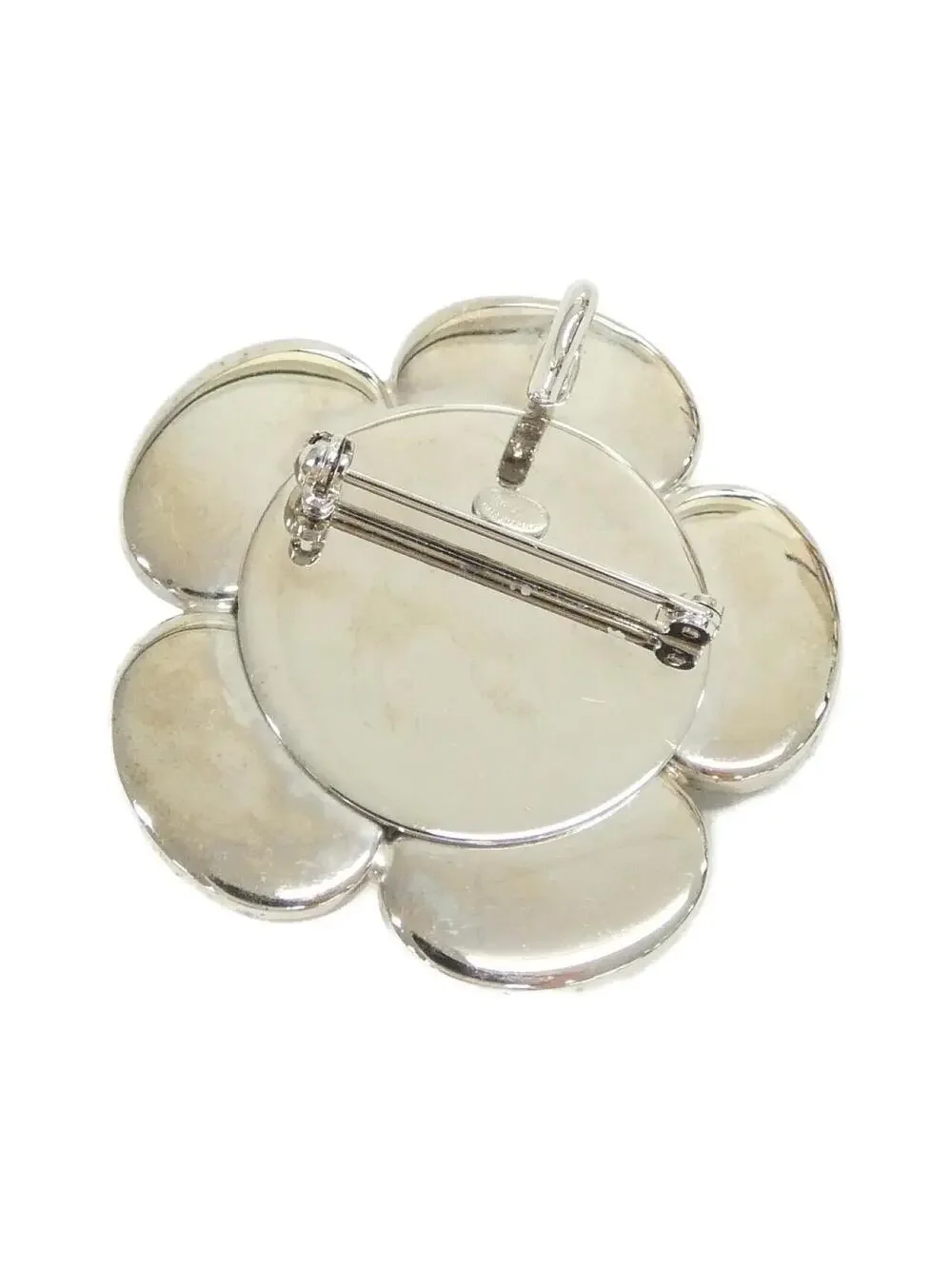 Chanel Brooch Metal White #327663C64B